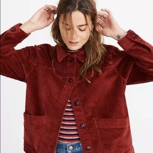 Madewell Corduroy Swing Chore Coat